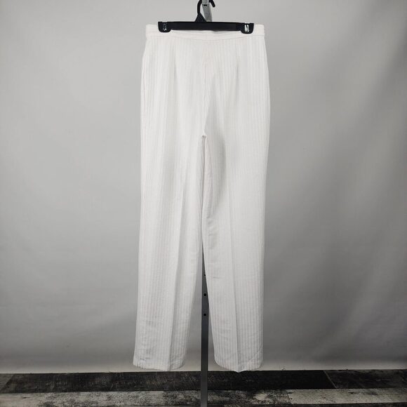Vintage Sears White Trouser Pants Size S/M - Picture 6 of 8